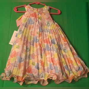 NWT BONNIE JEAN BABY PLEATED DRESS
